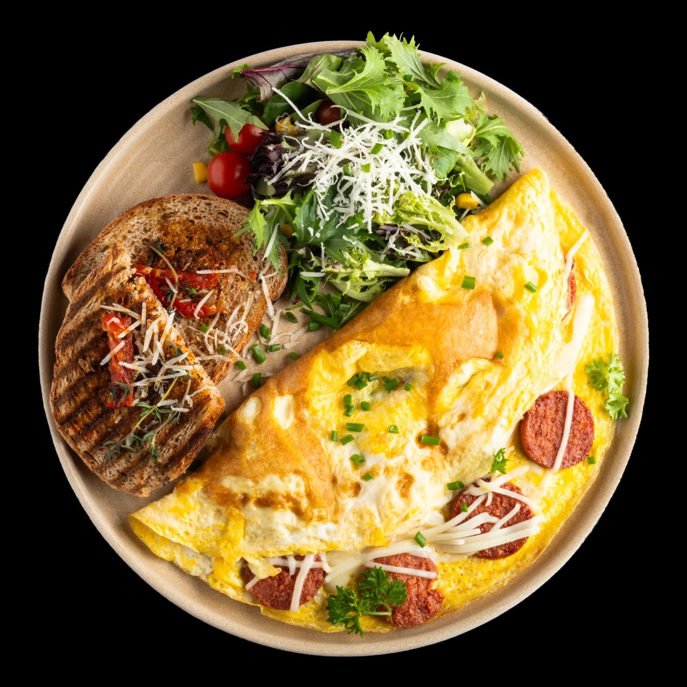 Sucuklu Omlet